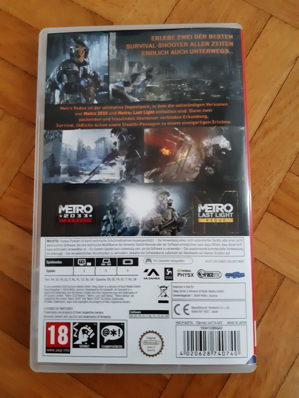 Giochi: Metro Redux – Usato da St. Gallen venduto da brat01 2