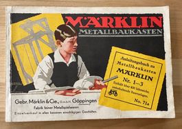 Märklin Metallbaukasten Anleitungsbuch