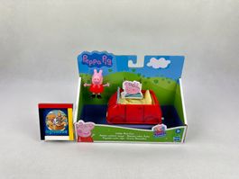 Hasbro Peppa Pig Wutz kleines rotes Auto mit Figur Peppa NEU