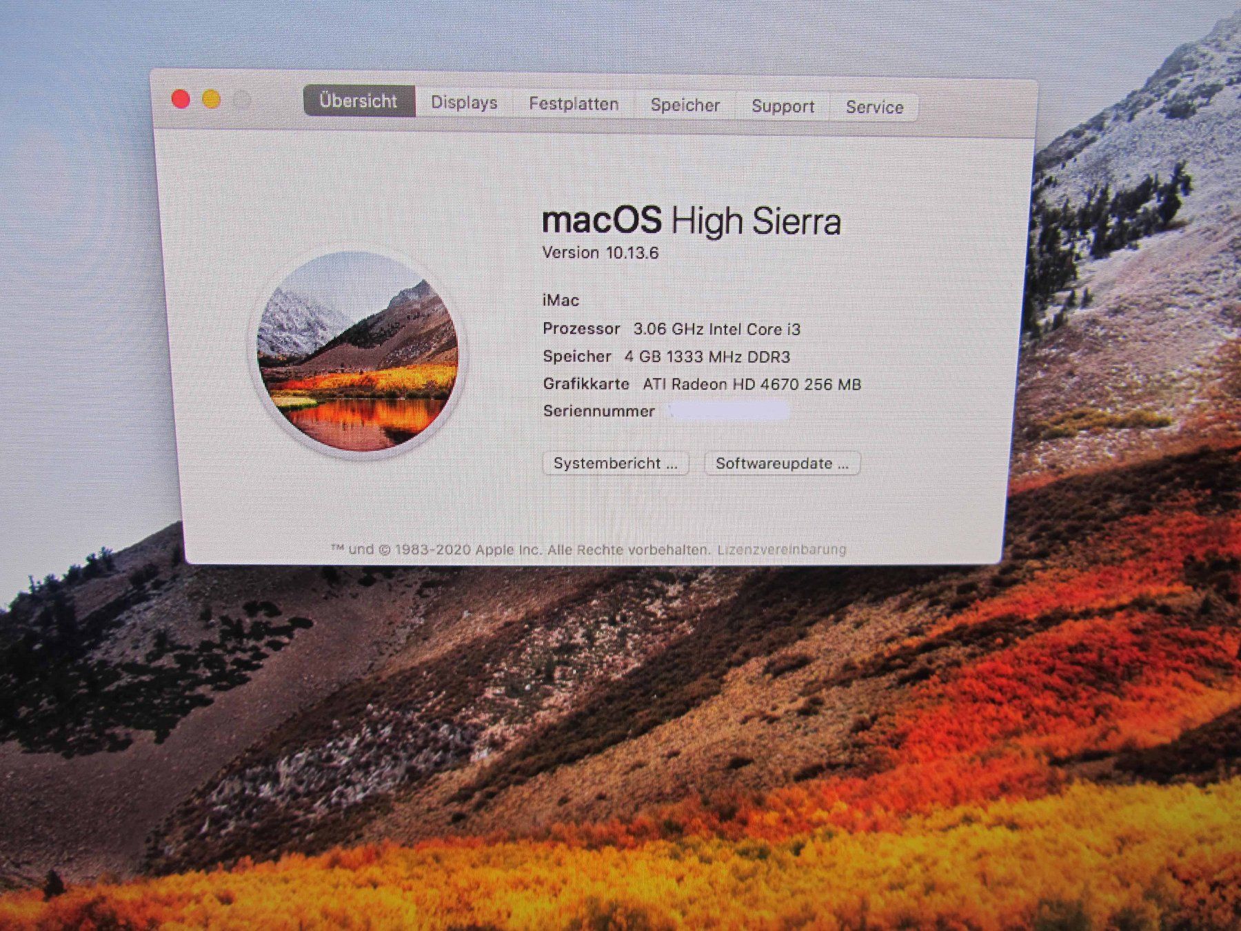 Apple PCs: APPLE iMac + Tastatur – Gebraucht aus moosseedorf von RTN10 2