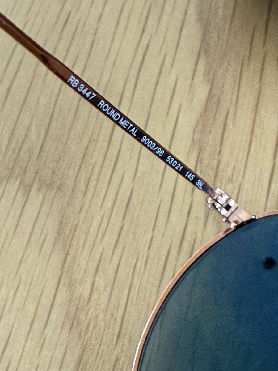 Ray-Ban Occhiali & Lenti: Ray-Ban RB3447 Round Metal – Usato da Horgen venduto da Fen8800 3