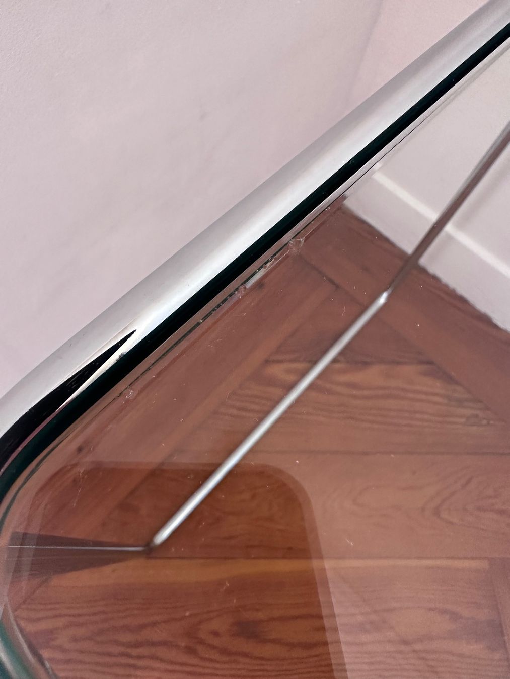 Tavoli: Tables gigognes vintage chrome verre, 1970 – Usato da Lausanne venduto da jul_v9ht 6