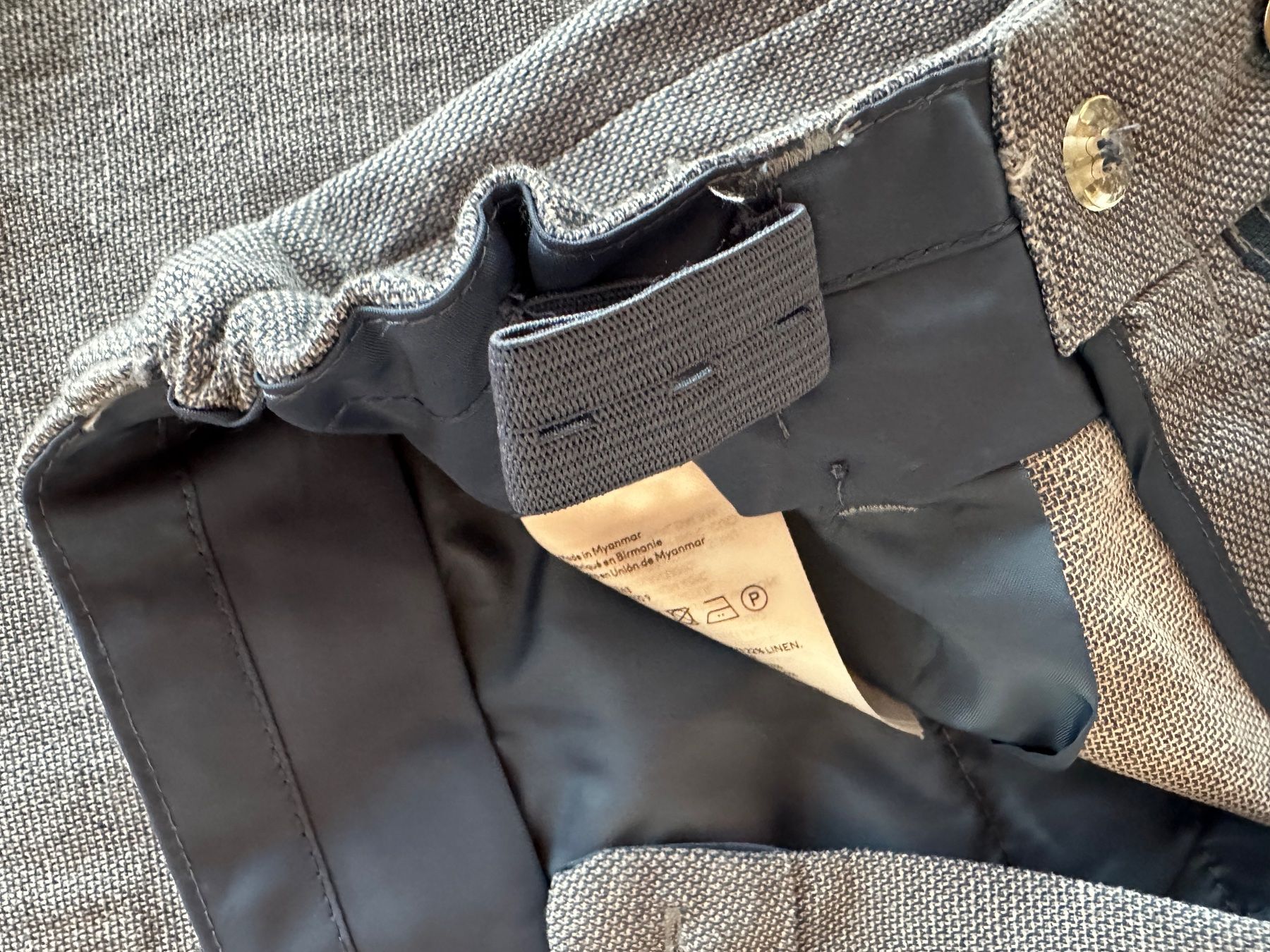 H&M Pantalons: H&M Stoffhose Gr. 164, blau – D'occasion à Sissach par tapasu 3