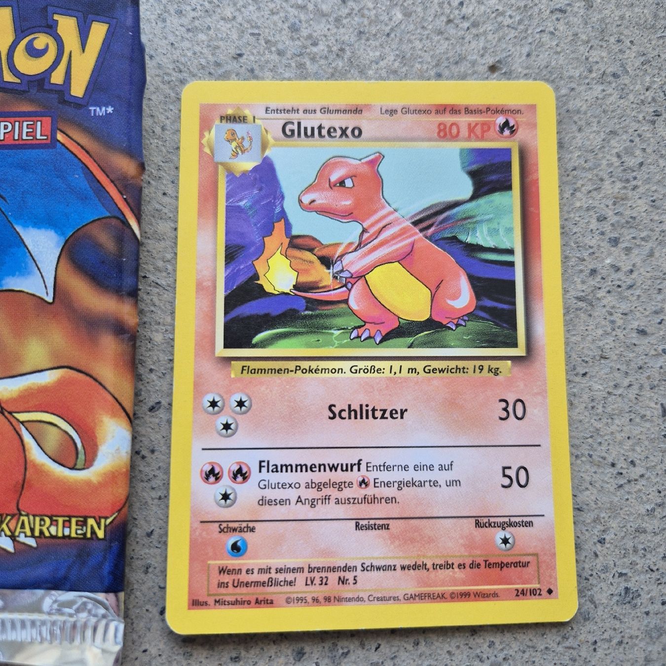 Pokémon Carte collezionabili: Pokémon glurak booster base leer charizard+ glumanda glutexo – Usato da Ursy venduto da RetroBebar777 2