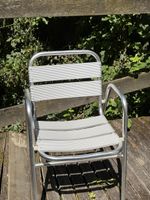 Stuhl Aluminium für Balkon/Garten, Sommer