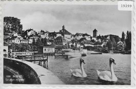 Murten Morat - Le port et ville