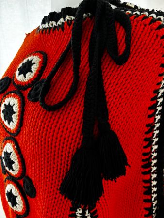Malerne Birger Poncho Orange,  neue