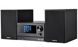 KENWOOD M-7000S-B - Micro HiFi-System (Schwarz) Bluetooth