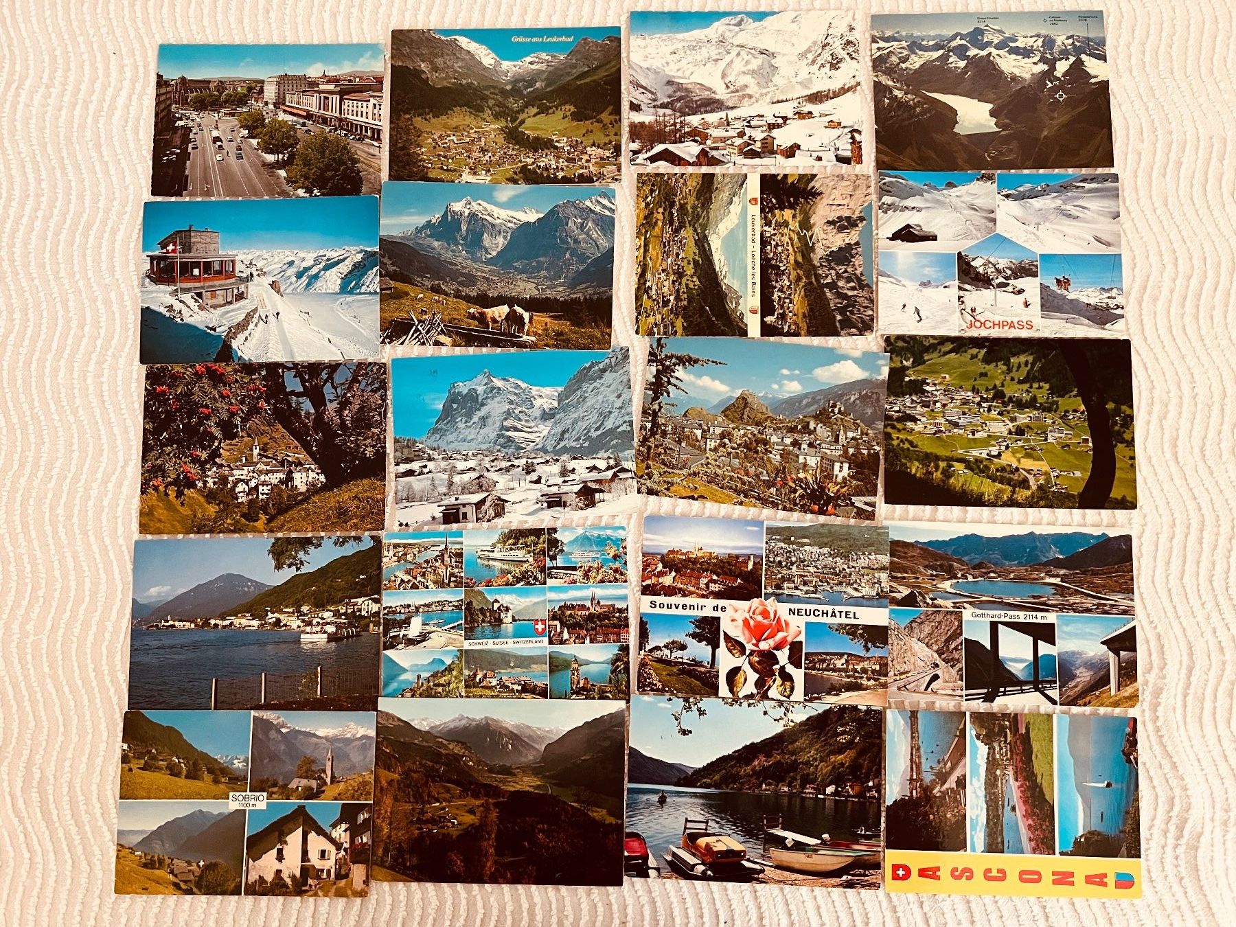 Ansichtskarten: 200 Ansichtskarten Schweiz – Gebraucht aus Hinwil von Sidi4 9