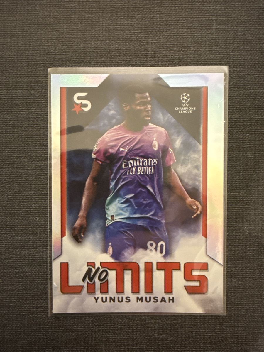 Topps Sammelbilder & Trading cards: Topps Yunus Musah  Ac Milan No Limits – Neu (gemäss Beschreibung) aus Burgdorf von Sports_Cards_3400