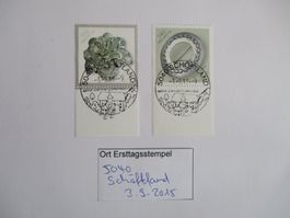Voll Ort Ersttagsstempel der Poststelle 5040 Schöftland