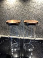 Vorratsdose Glas 23x12cm — NP 40.- 