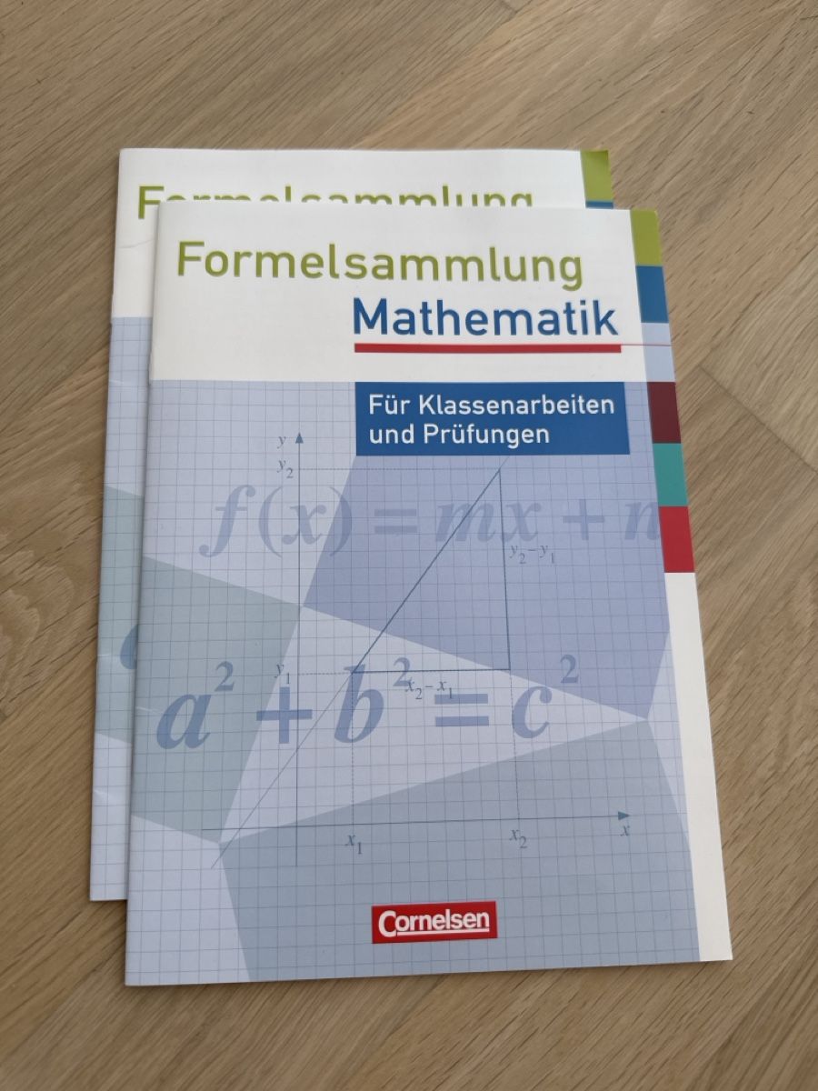 Libri: 2x Formelsammlung Mathematik  – Nuovo (secondo la descrizione) da Dübendorf venduto da ste_2f9p