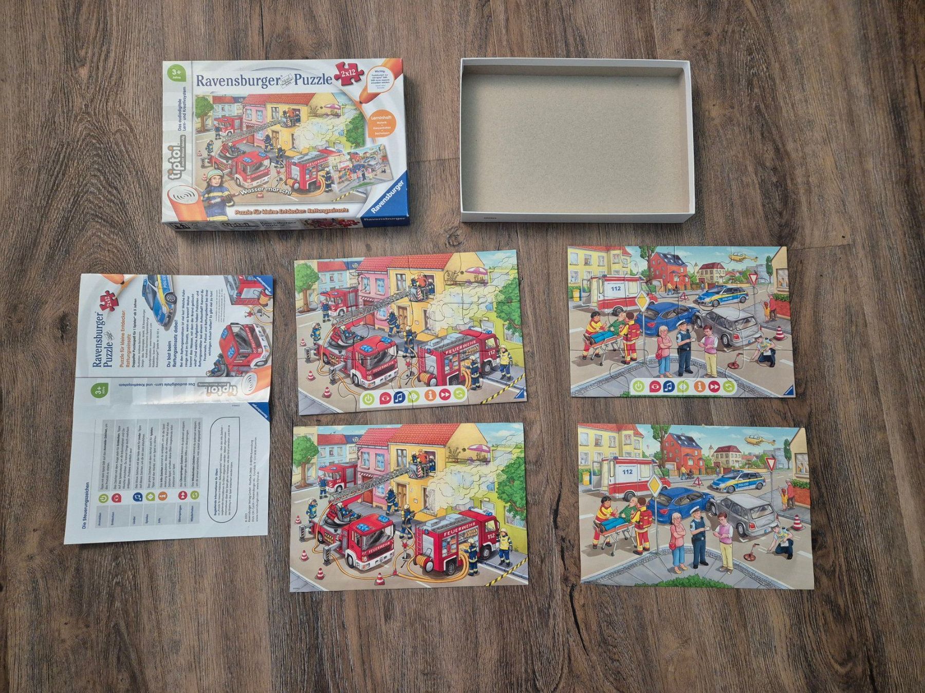 Tiptoi Puzzles: Tiptoi-Puzzle 2x12 – Neu (gemäss Beschreibung) aus Adliswil von monikas47 1