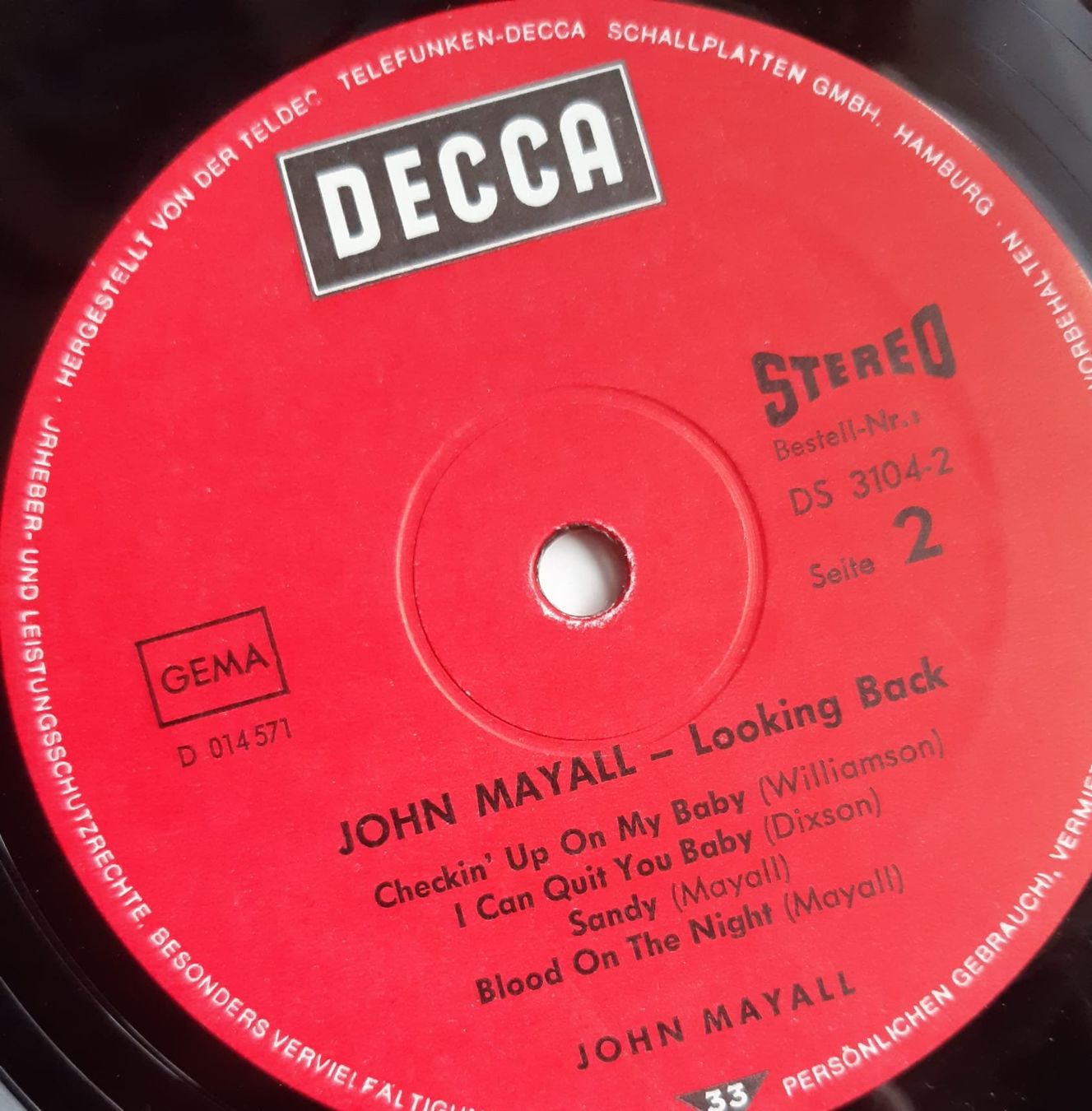 Dischi in vinile: JOHN MAYALL: Looking Back   DECCA: DS 3104/1-2 – Usato da Frick venduto da kyb_yq8h 5