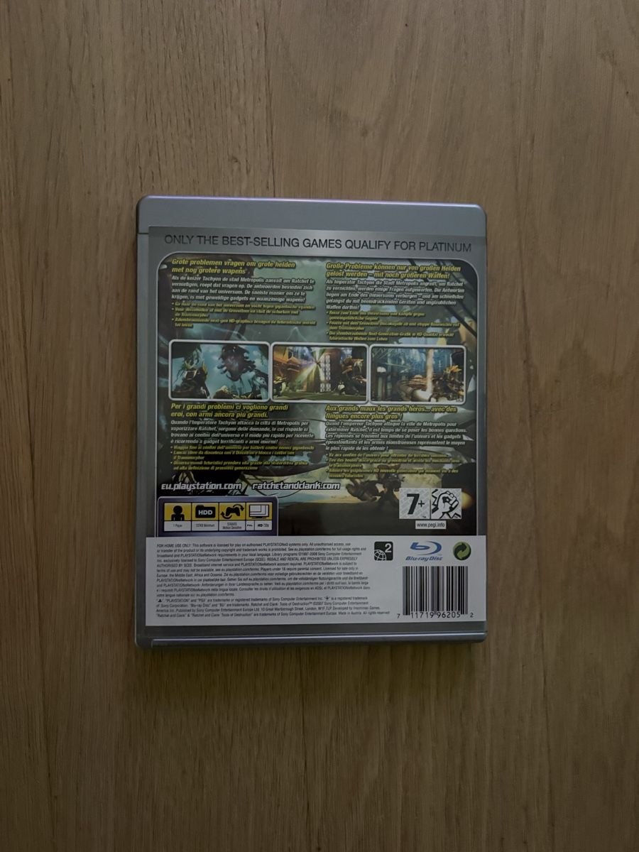 Spiele: PS3 Ratchet & Clank Tools of Destruction | CIB – Gebraucht aus Aarau von ruedinho 1