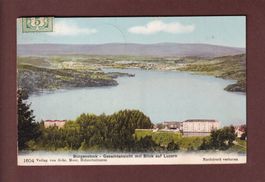 BÜRGENSTOCK - Blick auf Luzern - 1906