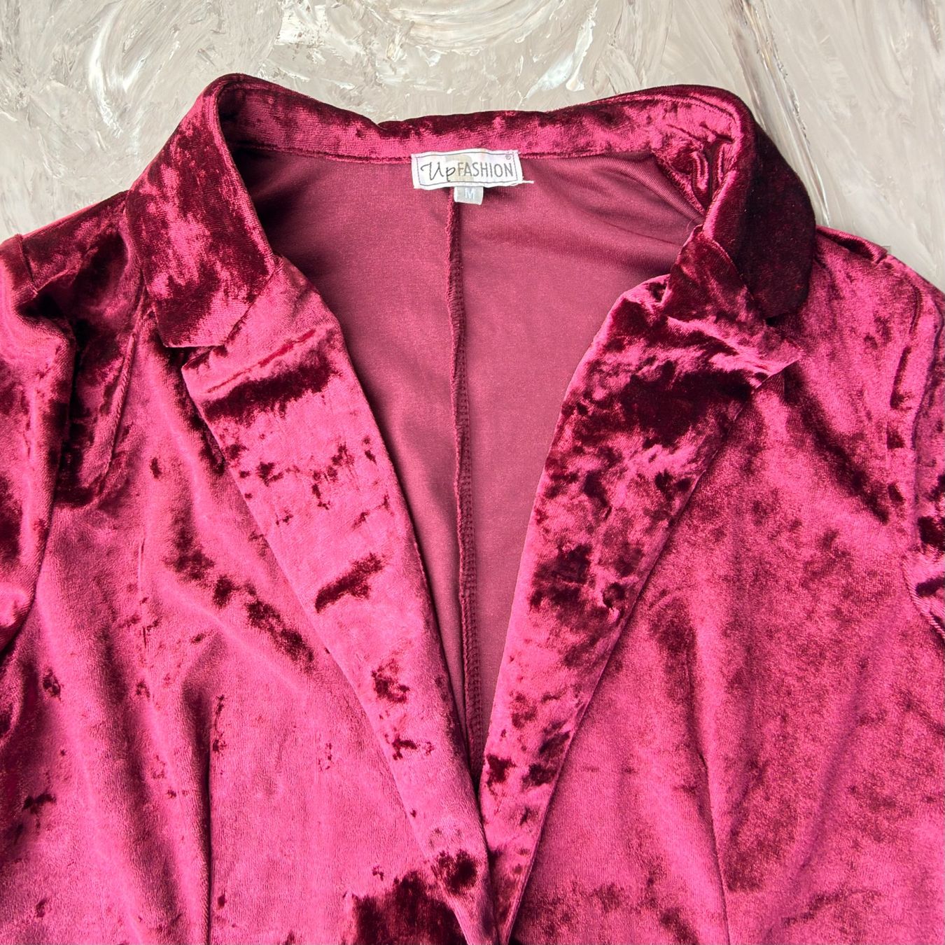 Jacken: Blazer en velours bordeaux – Gebraucht aus Thônex von BrYu 7