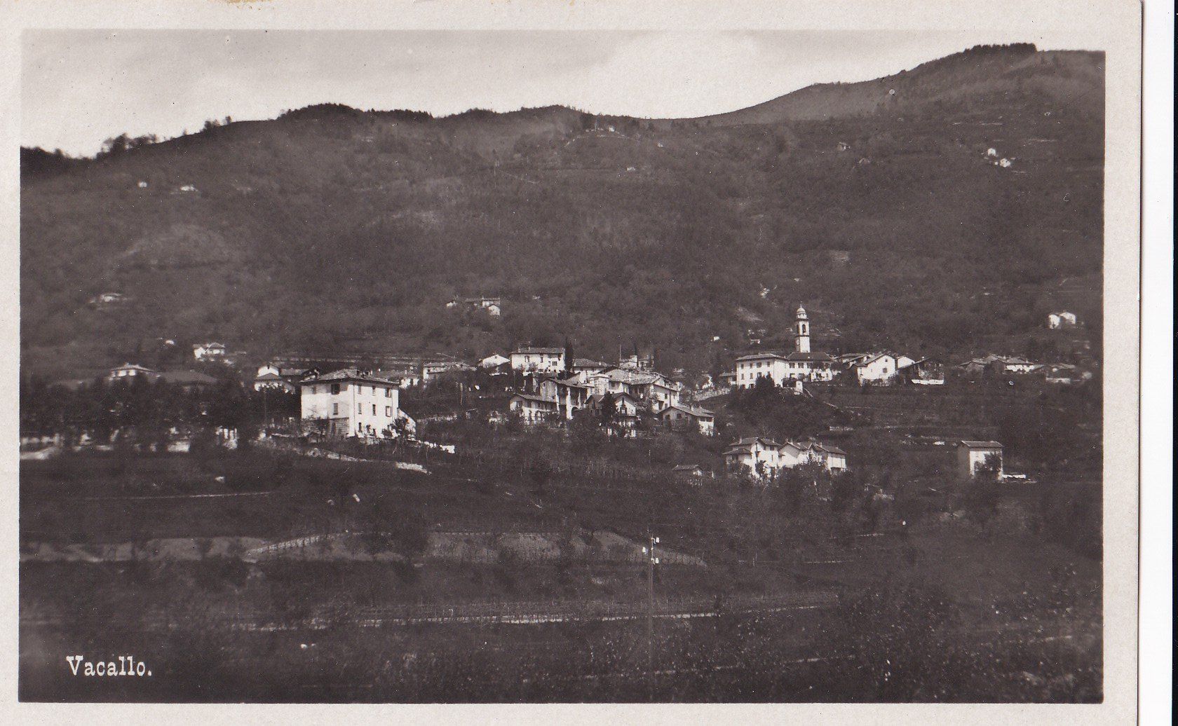 Cartoline postali: Vacallo Vista generale – Usato da Olten venduto da clotaldi