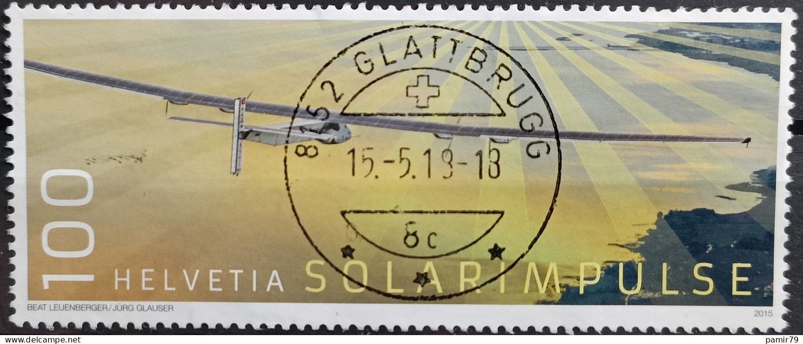 Alle Briefmarken: 2016 Solar Impulse Top Stempel – Gebraucht aus Dübendorf von goeggi79