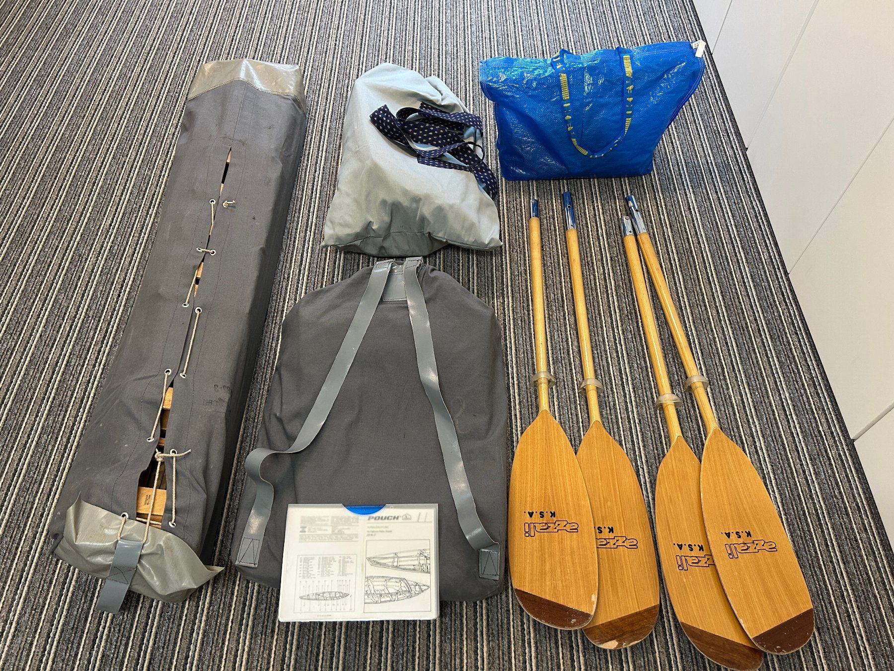 Bateaux: Faltboot Pouch RZ 85 – D'occasion à Filet par barracuda1959 7