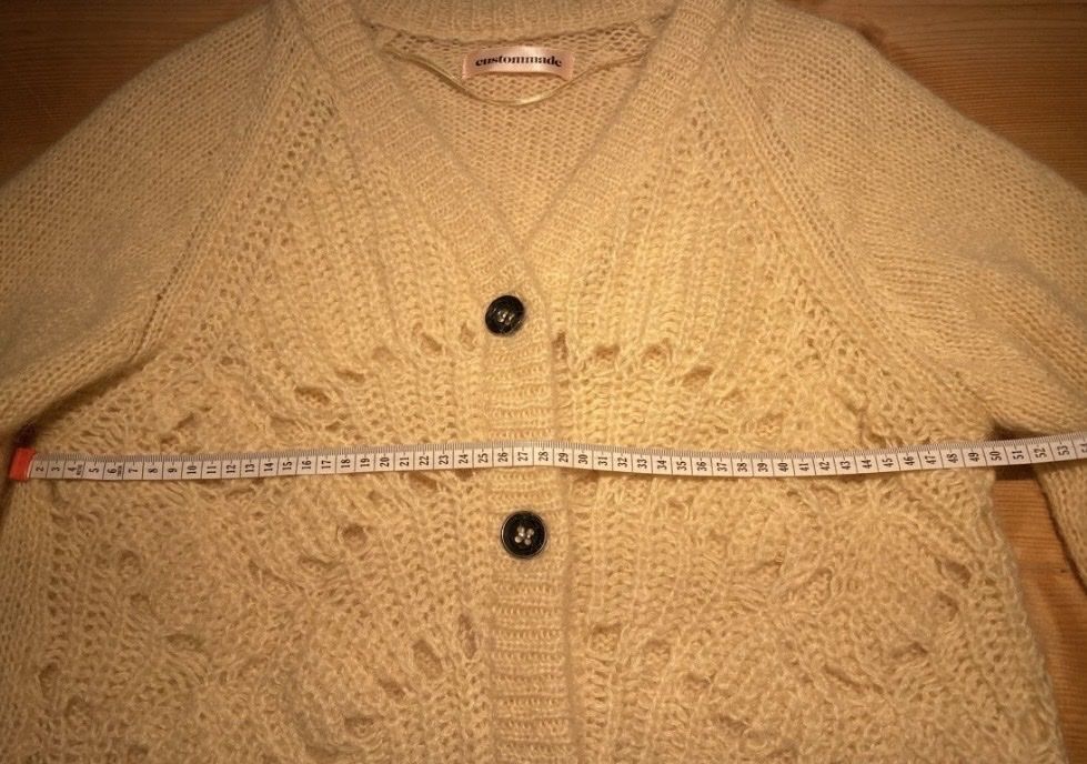 Maglioni & Felpe: Custommade Cardigan gelb Mohair – Usato da Rotkreuz venduto da zisii 2