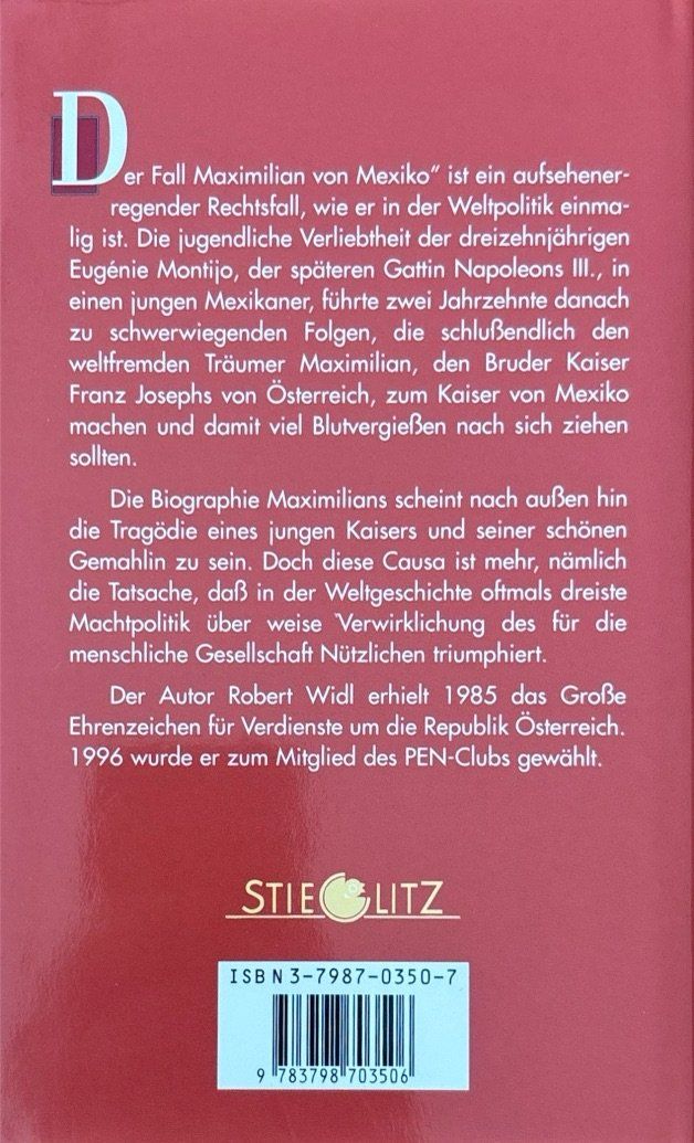 Libri: Der Fall Maximilian von Mexiko – Nuovo (secondo la descrizione) da Sarnen venduto da Livres 1