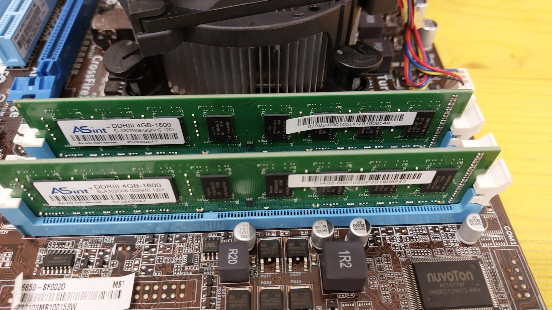 Asus Schede madri: Mainboard ASUS i7 3,4GHz 8GB Ram – Usato da Hinteregg venduto da Amerizium 3