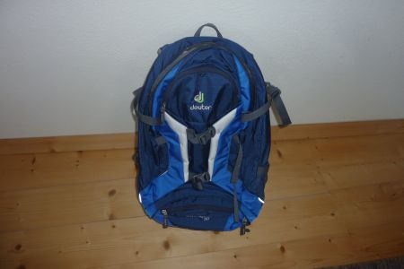 Rucksack, Deuter, trans alpine, blau, dunkelblau, neu