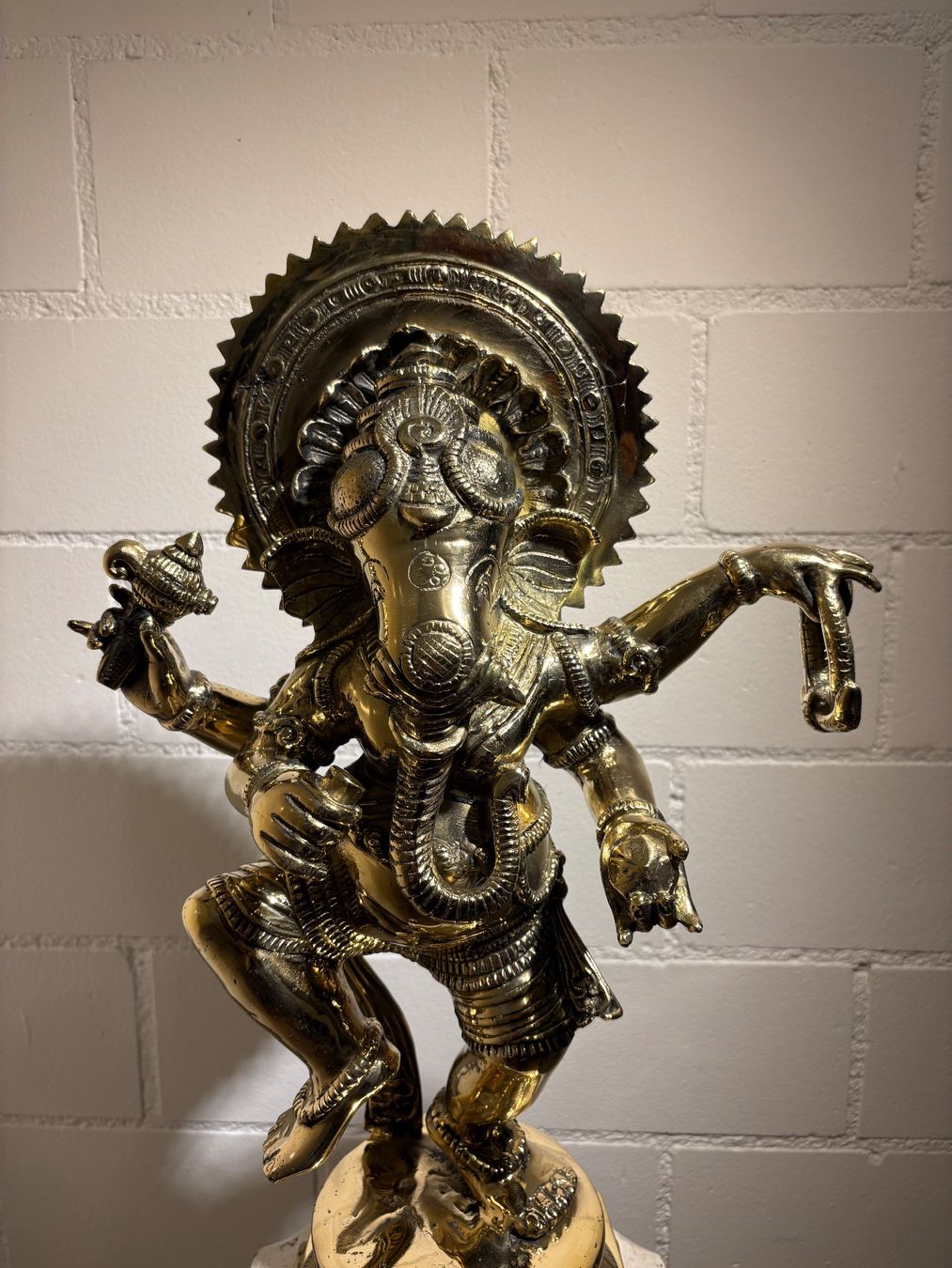 Skulpturen & Statuen: Ganesha Messing Skulptur 52 cm – Gebraucht aus Lenggenwil von Unique_ 6
