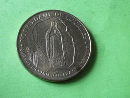 Frankreich, vergoldete Medaille Lourdes