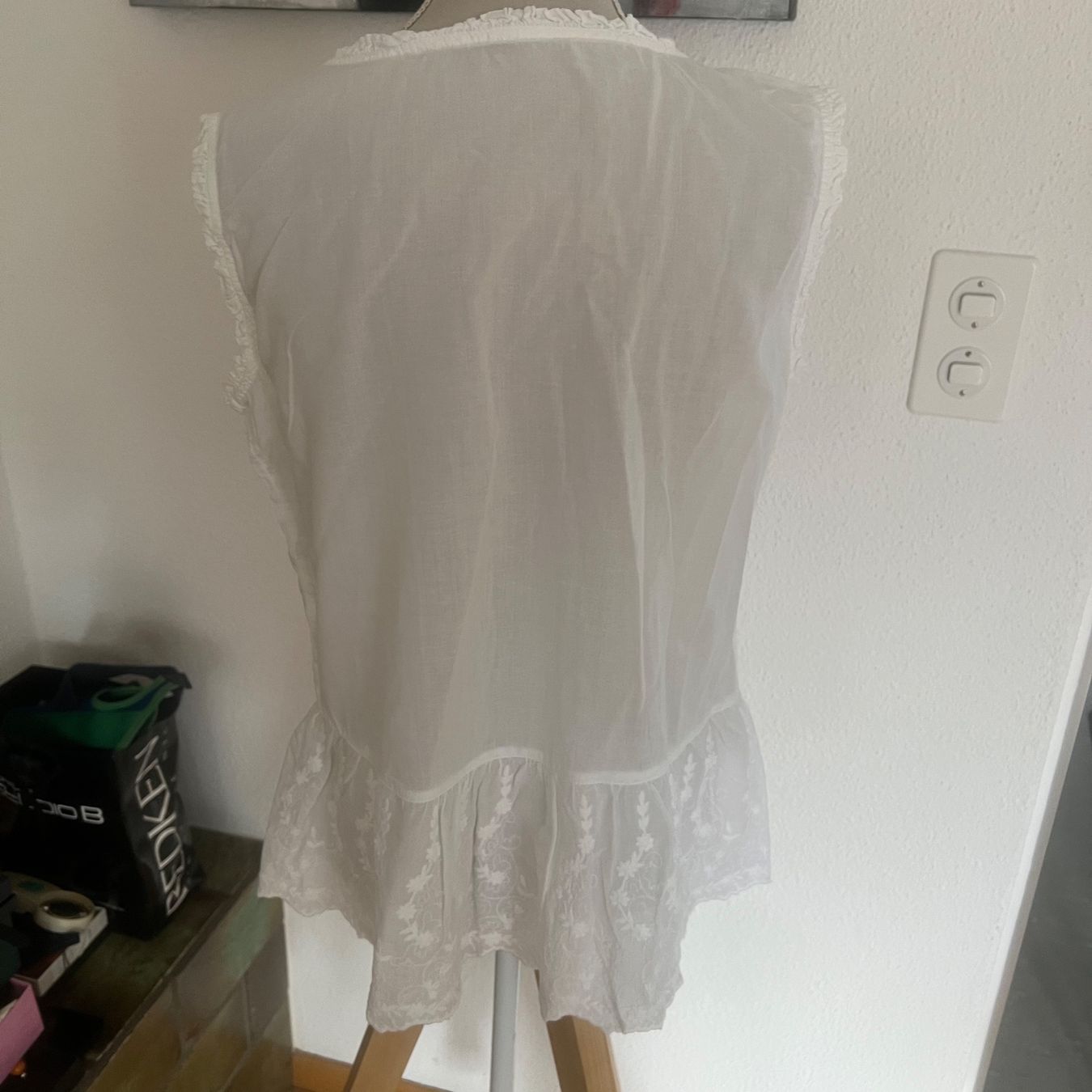 Benetton Camicette: STILE BENETON knopf Bluse gr.46 – Usato da St. Gallen venduto da mania03 3