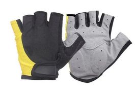 NEUE Bike Handschuhe gelb-schwarz Gr. M - 220549
