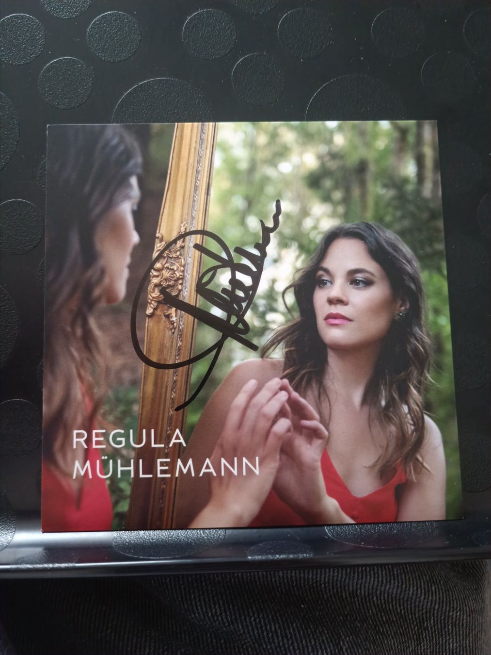 Autografi: Regula Mühlemann - Oper-  Handsigniert Autogrammkarte – Usato da Menziken venduto da Artographs