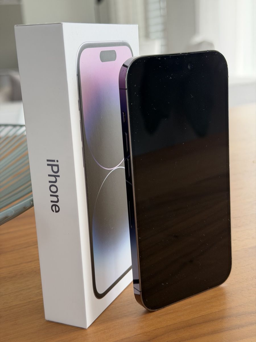 Apple Portables: Iphone 14 Pro Dunkellila – D'occasion à Höri par Caserta01 3