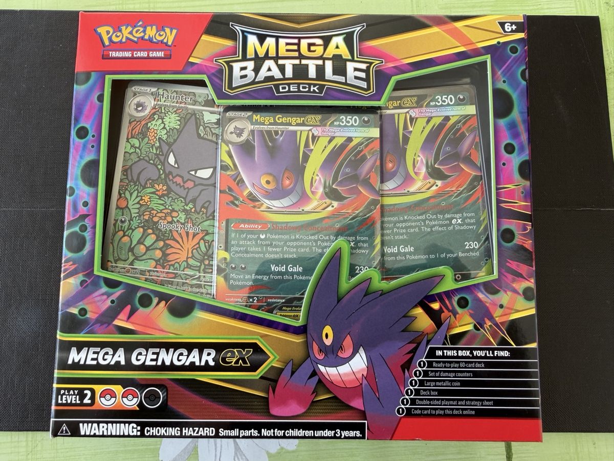 Pokémon Cartes à collectionner: MEGA BATTLE DECK/MEGA GENGAR EX ((EN) – Neuf avec emballage d'origine à Savigny par Matgab94