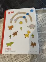 GoKi Holz Mobile Regenbogen Safari Tiere Baby  wie neu