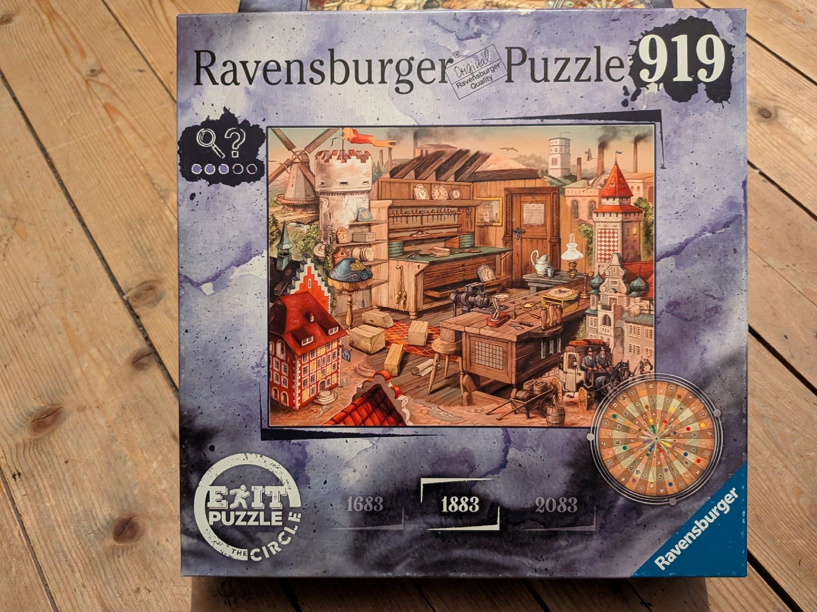 Puzzle: Ravensburger Exit Circle Puzzle , 919 Teile, 3 Stück – Usato da Uznach venduto da Chalesanda 1