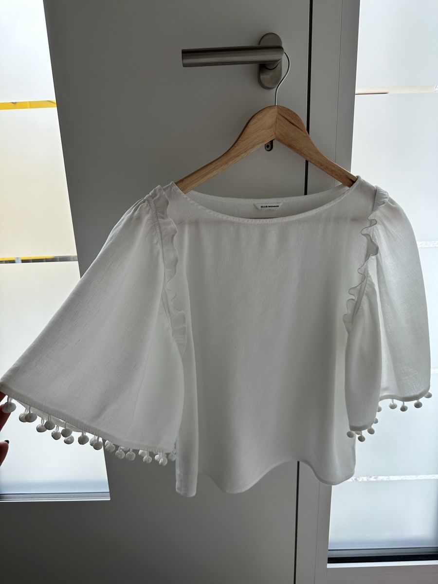 Blusen: Weiße Bluse Club Monaco – Gebraucht aus Oetwil am See von bor_71fi 1