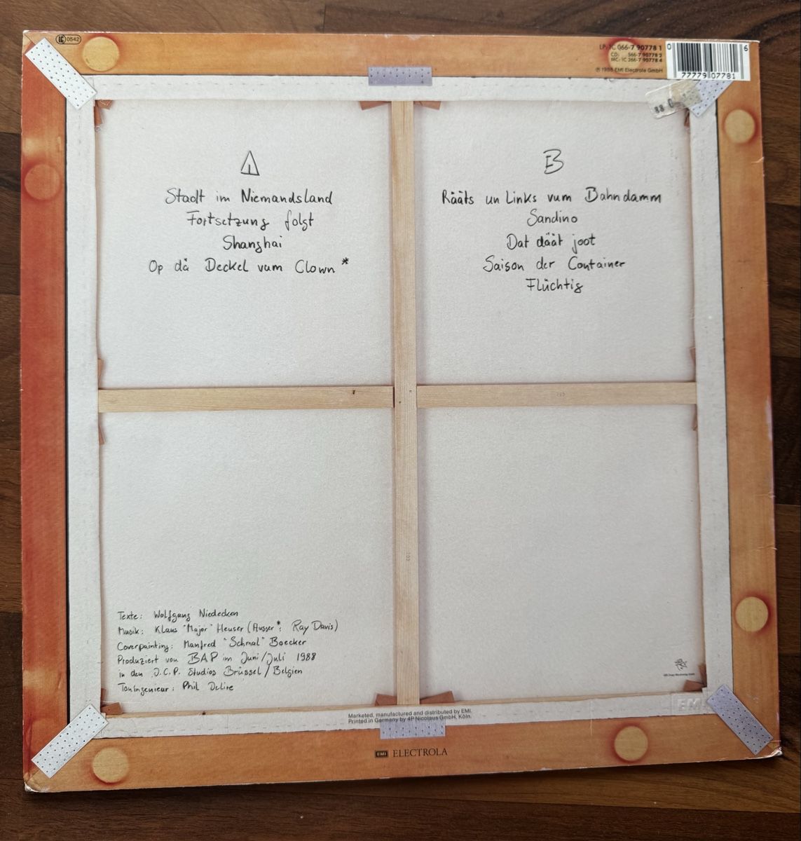Vinyles: BAP - Da Capo - LP - 80s – D'occasion à Rorbas par BlackstarRecords 1