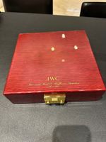 IWC Schaffhausen Uhrenbox Holz Original Rarität