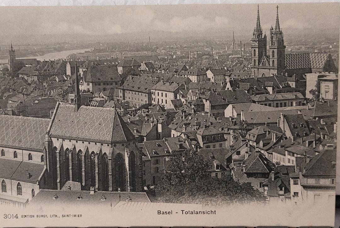 Cartes postales: BASEL - Totalansicht – D'occasion à Delémont par Domdom1