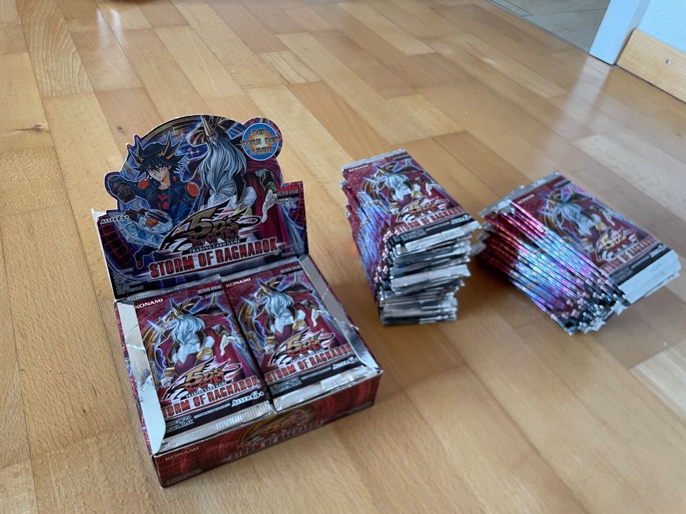 YoGiOh STORM OF RAGNAROK 72 Booster (Neu (gemäss Beschreibung)) in ...