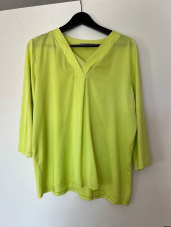Comma Bluse Shirt, Grösse 40, Leuchtendes Gelb, Sommerlich!