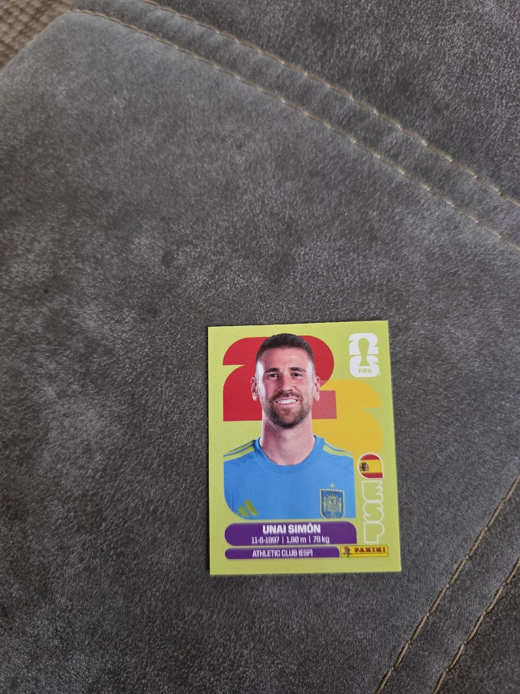 Panini Carte collezionabili: Panini WM 2026 ESP 2 Unai Simon – Nuovo (secondo la descrizione) da Romanshorn venduto da leeh78