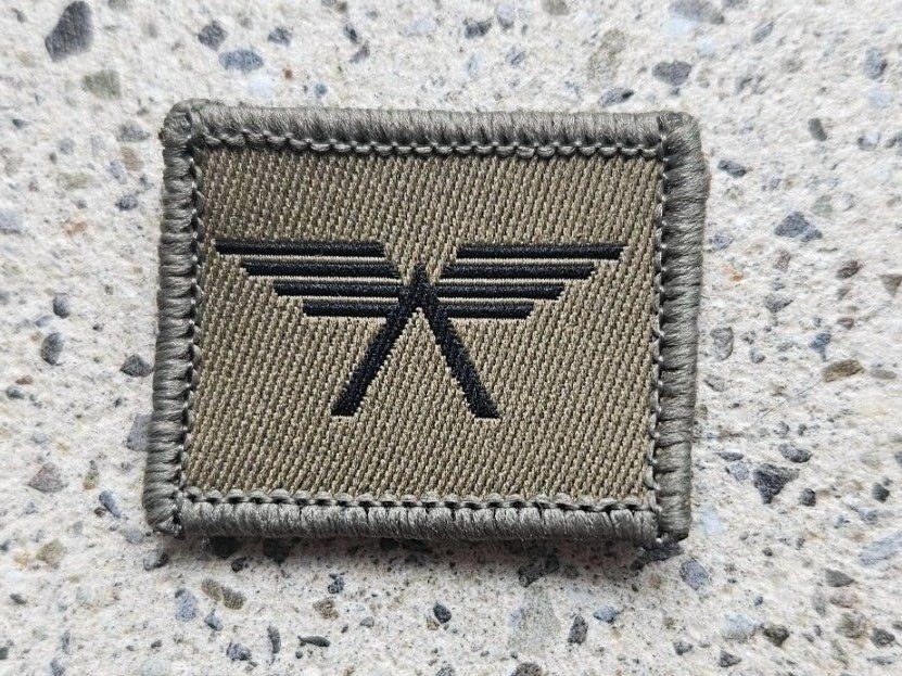 Schweizer Armee Placchette & Badge: *** Funktionsabzeichen Fliegersoldat mit Klett *** – Nuovo e nell'imballaggio originale da Riedholz venduto da fr_sIruP