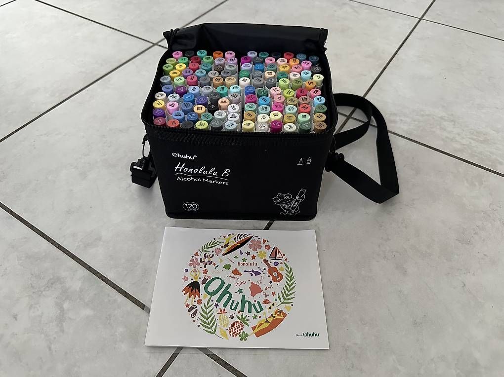 Stifte & Marker: Ohuhu Alkoholmarker Honolulu B | 120 Farben – Gebraucht aus Beinwil am See von sch_8l29