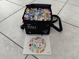 Ohuhu Alkoholmarker Honolulu B | 120 Farben