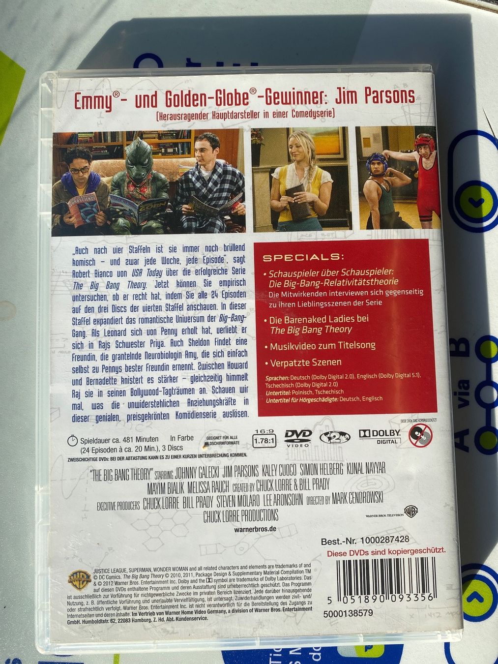 The Big Bang Theory - Komplette 4. Staffel DVD (Gebraucht) in ...