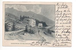 LITHO Sanatorium de Beauregard MONTANA